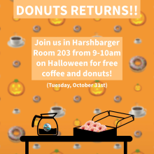 Coffee and Donuts Oct 31