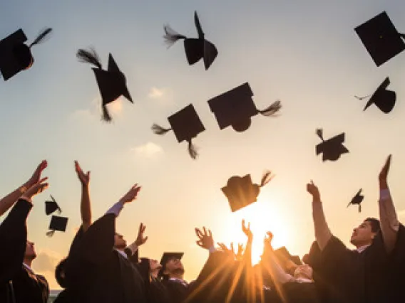 Commencement for Graduating Students