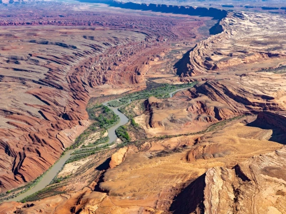 The San Jun River Tributary to the Colorado River