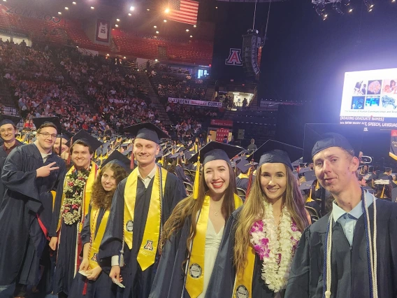 HAS Graduating Students at Commencement