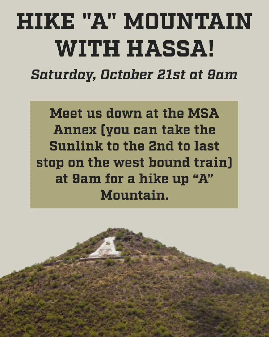 HASSA Hike at A Mountain