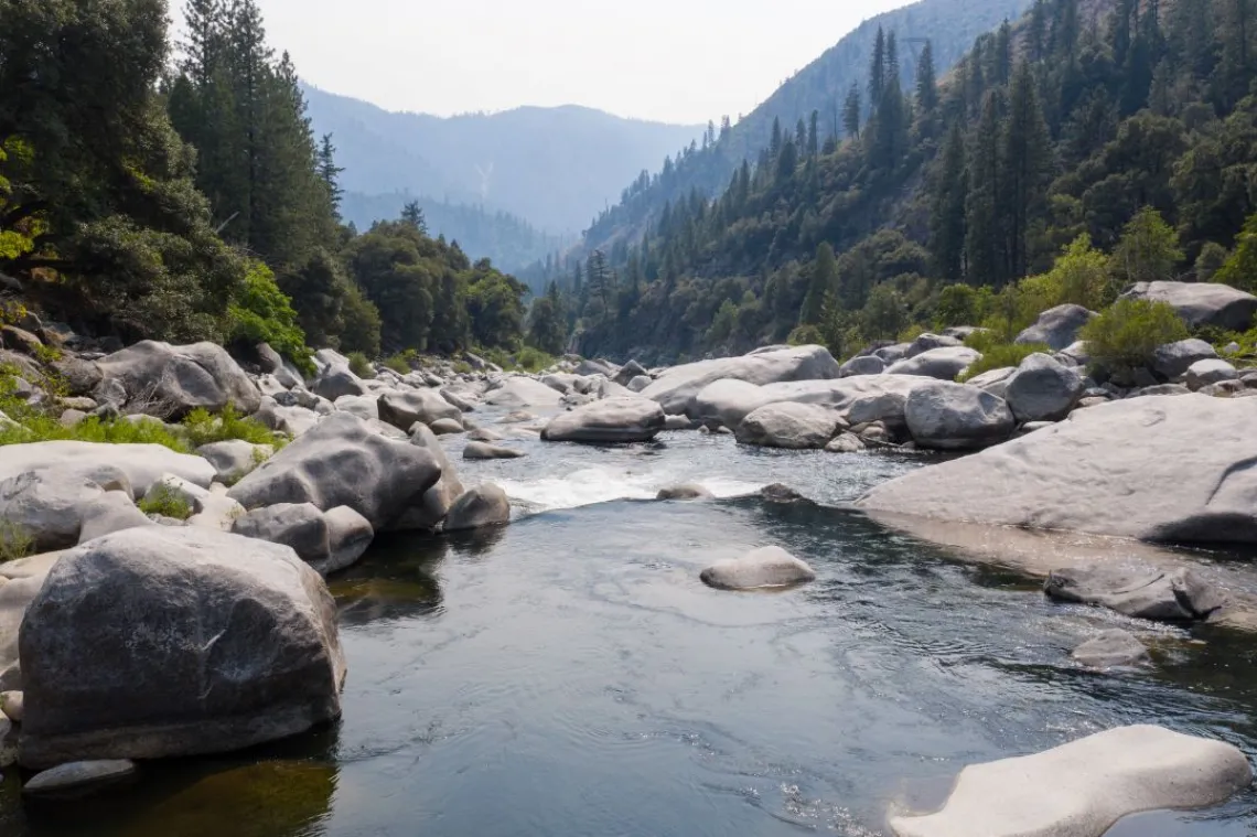 Principal tributary to Sacramento River