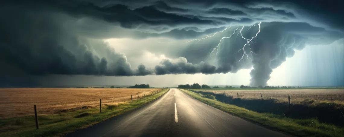 Atmospheric Sciences Storm Lightning Tornado Panorama