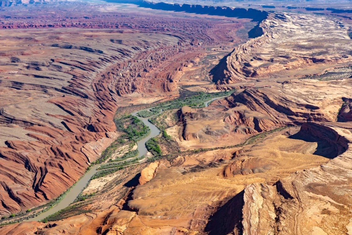 The San Jun River Tributary to the Colorado River