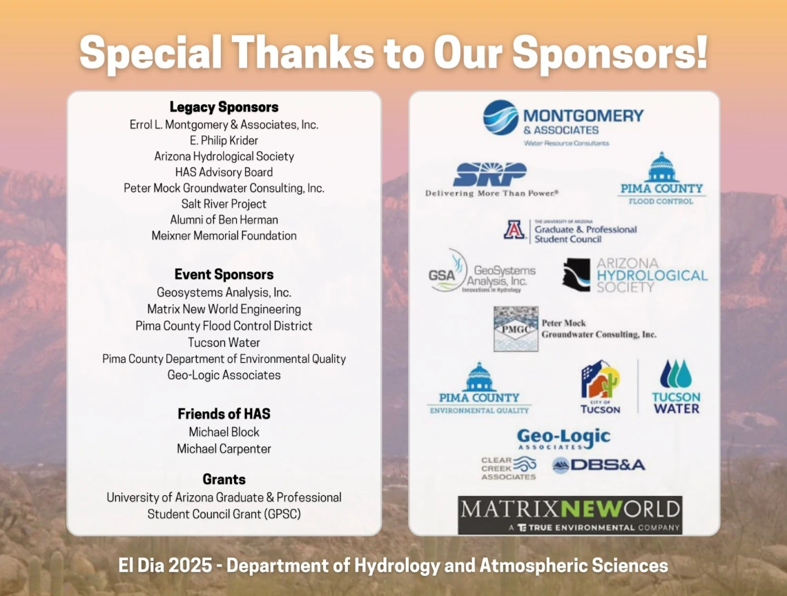 2025 El Dia Sponsors