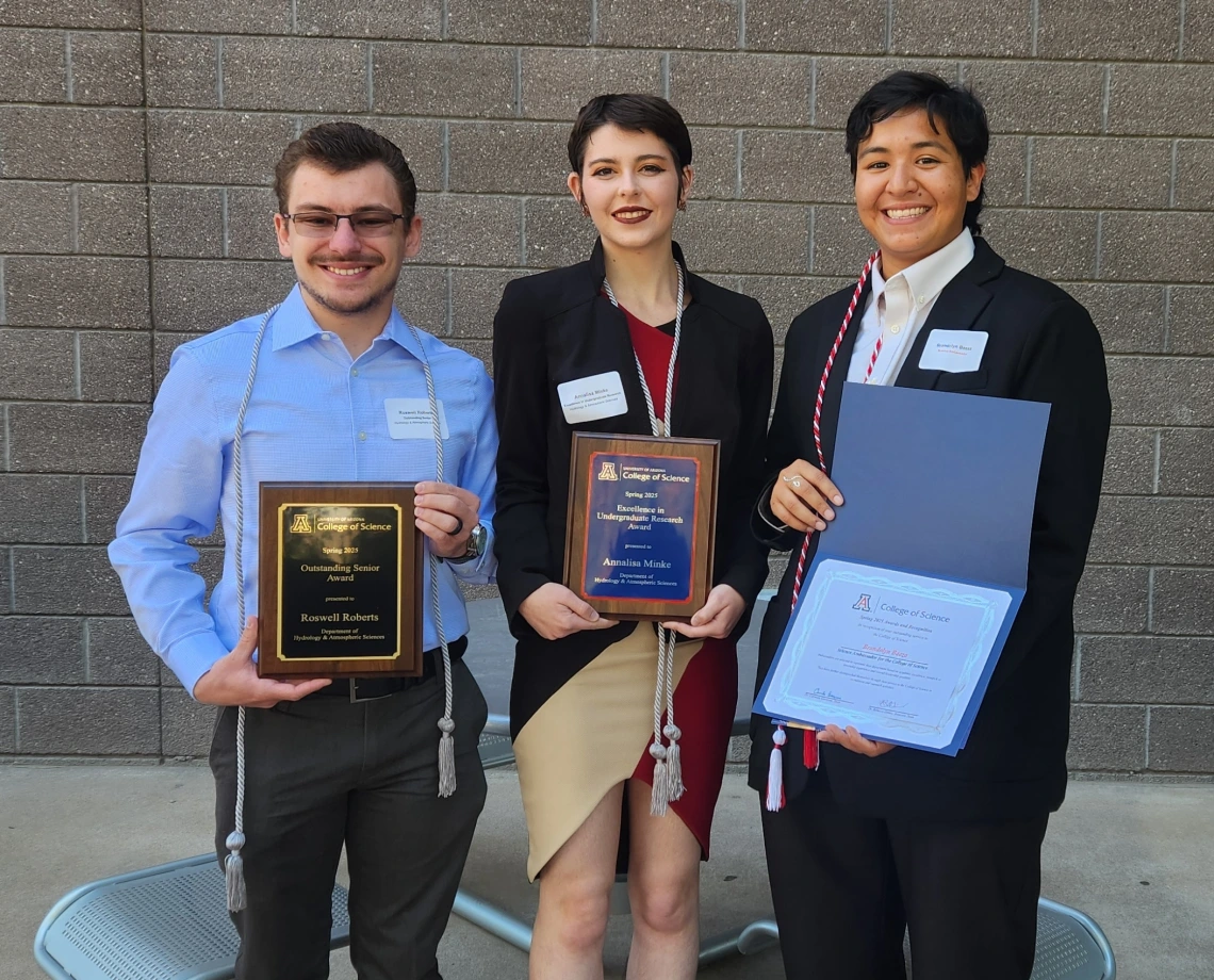 College of Science Outstanding Student Awards Spring 2025