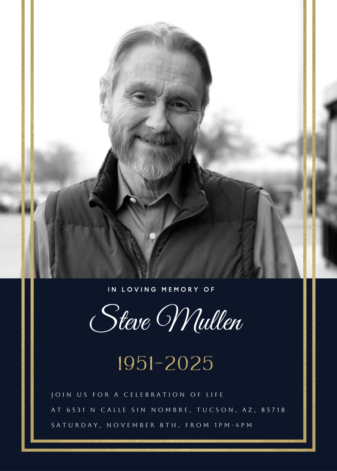 Steve Mullen Celebration of Life