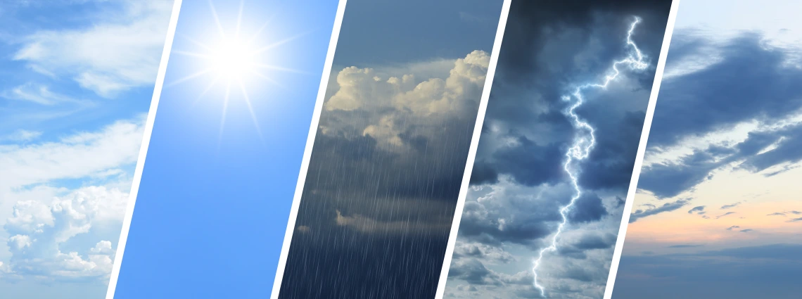 Weather Conditions Collage