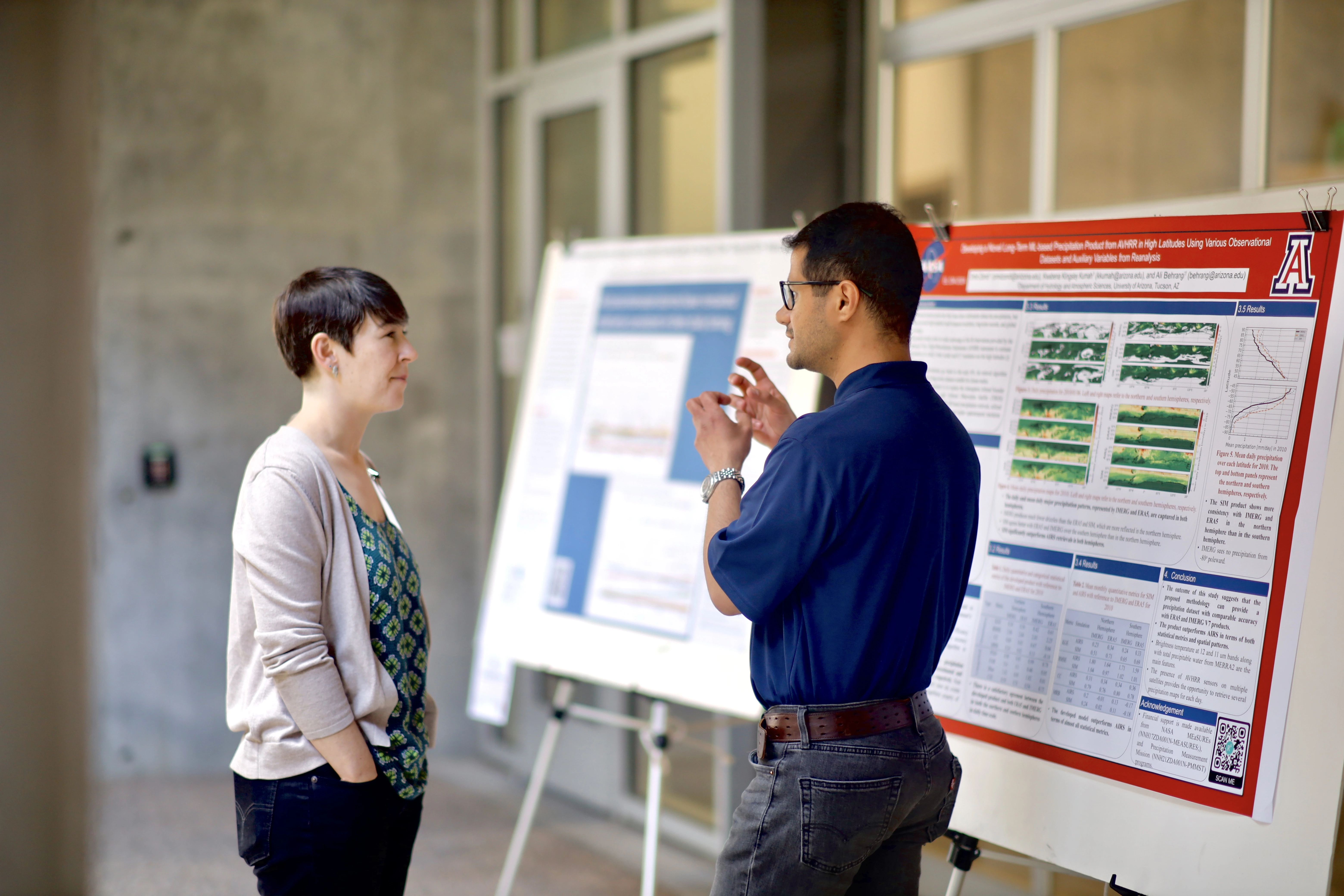 Picture of Poster Presenter