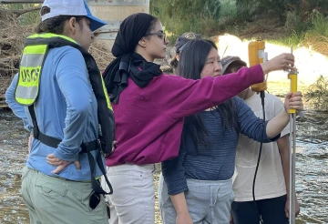 Students in Field Hydrology