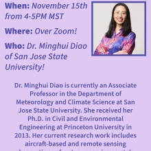 HASSA Speaker Series Dr Minghui Diao