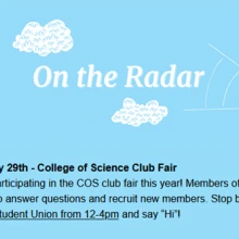 HASSA at College of Science Club Fair Jan 2024