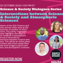 AGU Science and Society Online Panel 23 Oct 2024