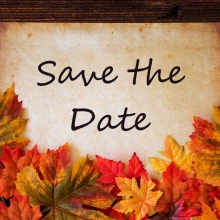 Save the Date Fall
