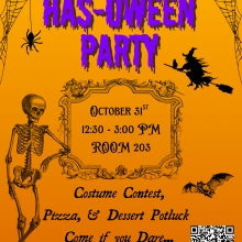 HAS-OWEEN: HAS Department Halloween Party