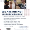 2025 Fall Graduate Instructors UA Sky School Announcement