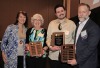 Tom Meixner Lifetime Achievement Award with Martha Whitaker, Kathleen Meixner, Sean Meixner, and Nathan Miller